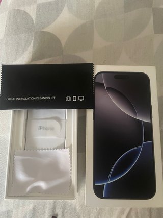 Caja iPhone 16 Pro Max 256 GB SOLO LA CAJA