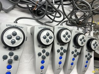 9x Controller UltraRacer PS1 PS2 Racing