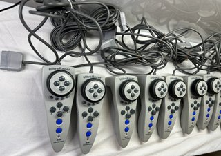 9x Controller UltraRacer PS1 PS2 Racing