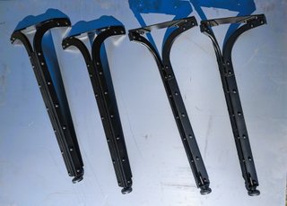 4 Patas Hierro Remachadas
