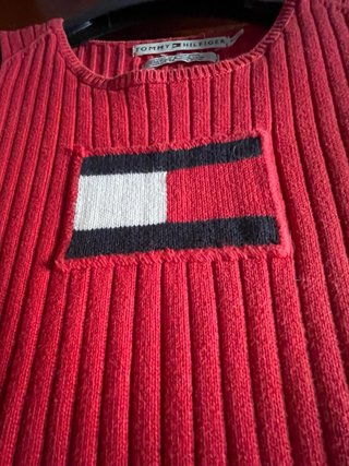 Camiseta Tirantes Tommy Hilfiger Roja