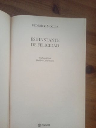Ese instante de felicidad