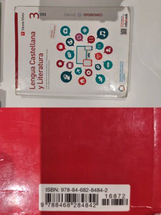 Libro de texto de Lengua Castellana y Literat3°ESO