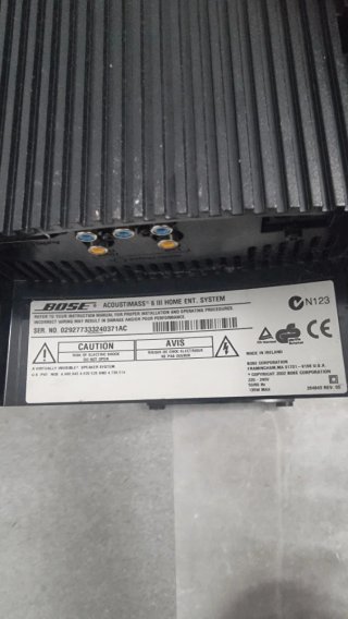 Sistema Home Bose Acoustimass 6 III