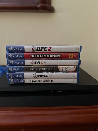 Ps4 Slim Negra