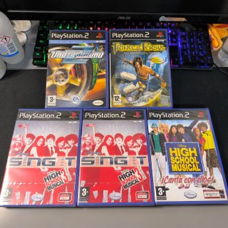 Lote 5 Videojuegos PS2: Need for Speed, Prince of