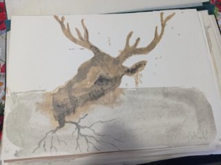 Vendo 4 reproduciones litogrficas de arte contempo