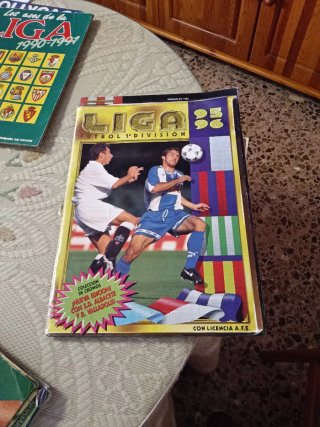 Lote 6 Álbumes Cromos Fútbol