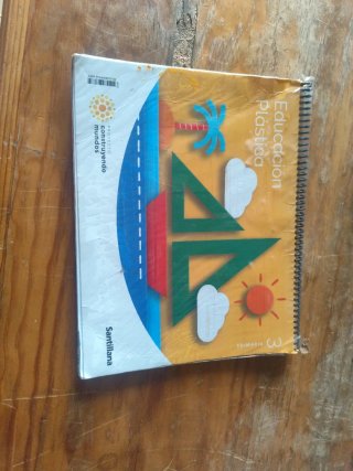 Libro educación plástica 3 primaria Santillana