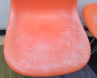 Sillas DSR Eames Naranja
