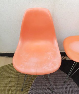 Sillas DSR Eames Naranja
