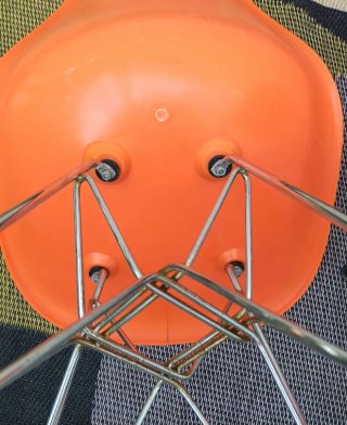 Sillas DSR Eames Naranja