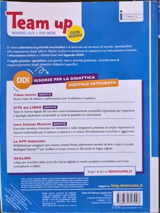 Team up. Percorsi di educazione fisica. Con atl...