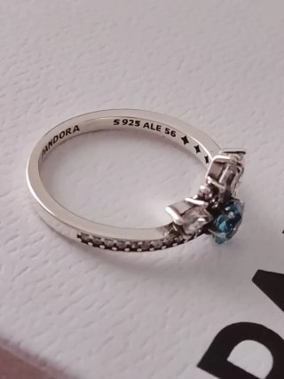 Anillo Pandora Princesa Elsa de Frozen Talla 56
