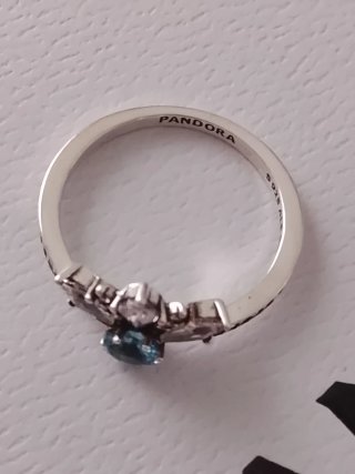 Anillo Pandora Princesa Elsa de Frozen Talla 56