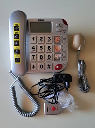 Cellulare Cordless Telefono Fisso Brondi Panasonic