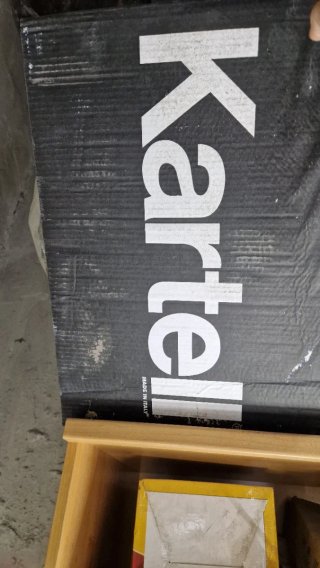 Lampada Kartell Bianca in Plastica da 50 cm