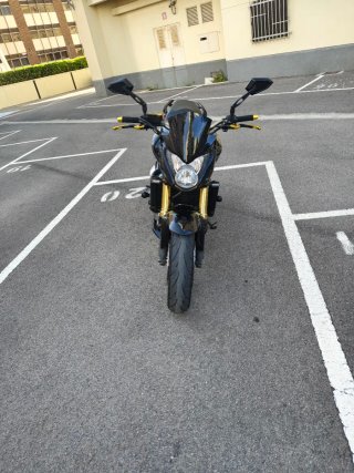 Honda CB 600F Hornet Negra y Dorada