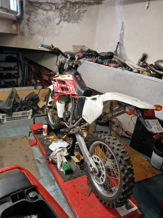 Gas Gas EC 125 Enduro Roja/Blanca