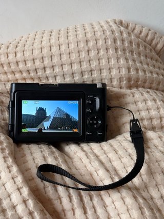 Cámara Digital 4K negra
