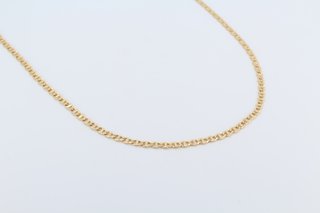 Cadena Barbada Barrada Oro 18k. Ref:043-02-00259