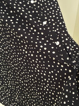 Vestido lunares Shouthen negro y blanco