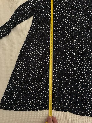 Vestido lunares Shouthen negro y blanco