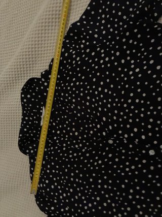Vestido lunares Shouthen negro y blanco