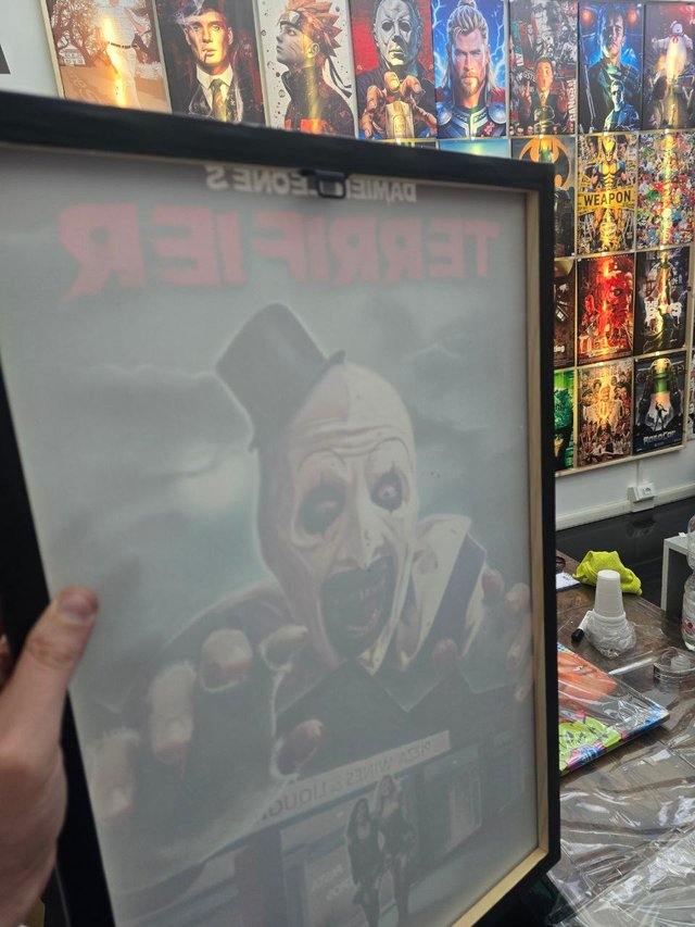 Quadro Terrifier 40x60 Cm