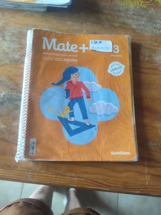 Libro mate Santillana 3 primaria