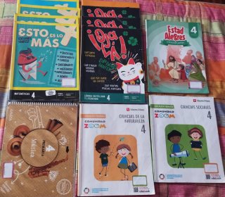 Libros 4 primaria Blanca de Castilla