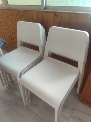 Pack 6 Sillas IKEA TEODORES Blancas