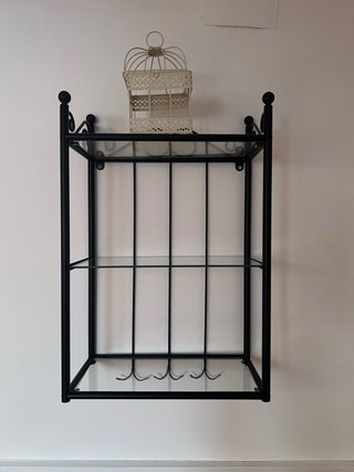 Lote Muebles Baño Metal Ikea Negro