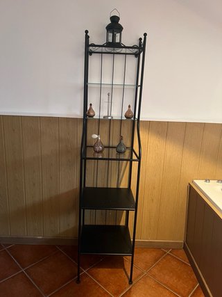 Lote Muebles Baño Metal Ikea Negro