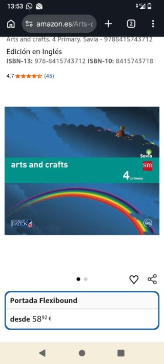 Cuaderno arts and crafts 4 primaria