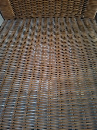 Silla de mimbre