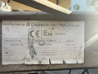 Despiece Dometic B1100S
