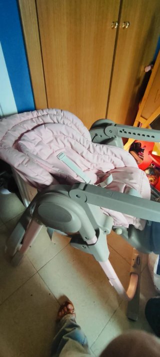Trona hamaca Chicco rosa