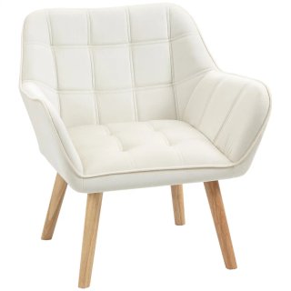 Butaca salón moderna terciopelo y madera