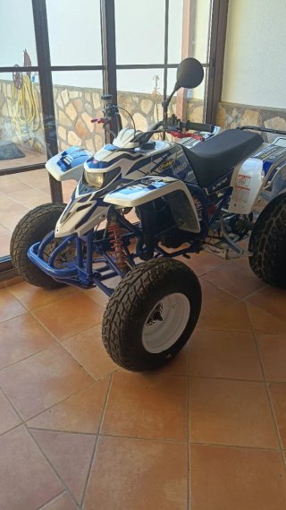 Yamaha Blaster 200 2t Azul y Blanco