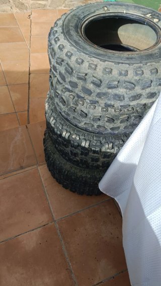 Yamaha Blaster 200 2t Azul y Blanco