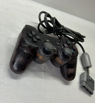 Controller PS2 Analogico Trasparente Nero DualShoc
