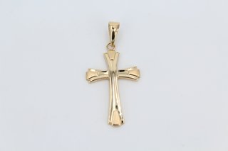 Colgante Cruz Oro 18Kilates. Ref: 043-03-00258.