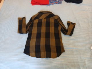 Camisa cuadros Zara Talla M