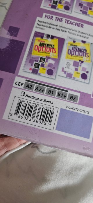 Burlington Avanced Options Student's Book : B1+