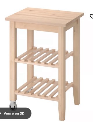 Carrito de cocina BEKVÄM IKEA