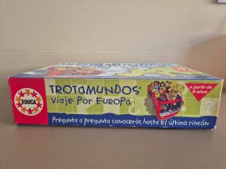 Juego de mesa Trotamundos Viaje por Europa