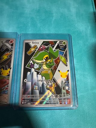 3 Cartas Pokémon: Oshawott, Tepig, Snivy 🇪🇸