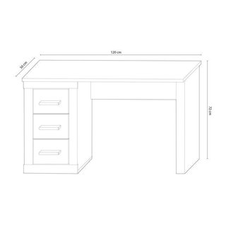Mesa de escritorio juvenil Lara