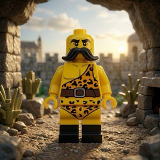 Minifigura LEGO Forzudo Circo Serie 17*ref: col287